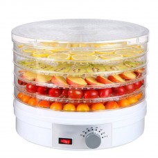 5-Layer Countertop Portable Electric Food Fruit Dehydrator Machine with Adjustable Thermostat - SX770